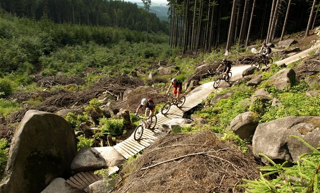 Bike-trialové trasy Rychlebské stezky